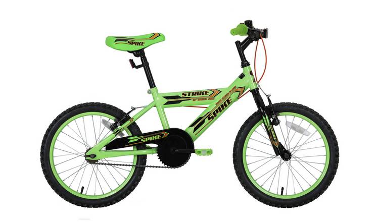 cement Shetland Plantage Buy Spike 18 inch Wheel Size Kids Mountain Bike - Green | Kids bikes | Argos