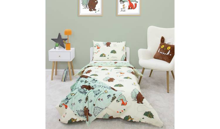 The Gruffalo Kids White & Green Bedding Set - Toddler