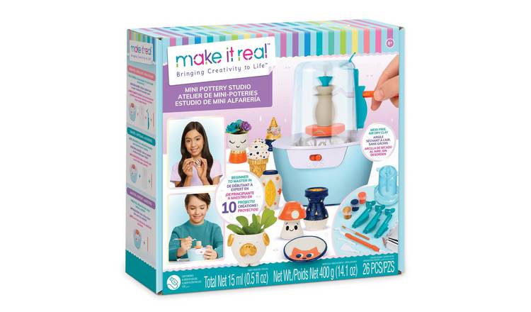 Make It Real Mini Pottery Studio Set