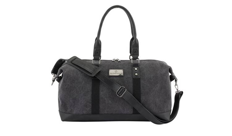 Buy Featherstone Weekend Bag Black Holdalls Argos