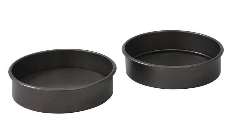 Buy Argos Home Pack of 2 Round 19.4cm Sandwich Cake Tins Bakeware Argos