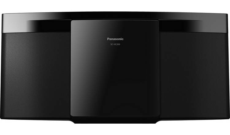 Panasonic SC-HC200 Bluetooth Flat Hi-Fi System - Black