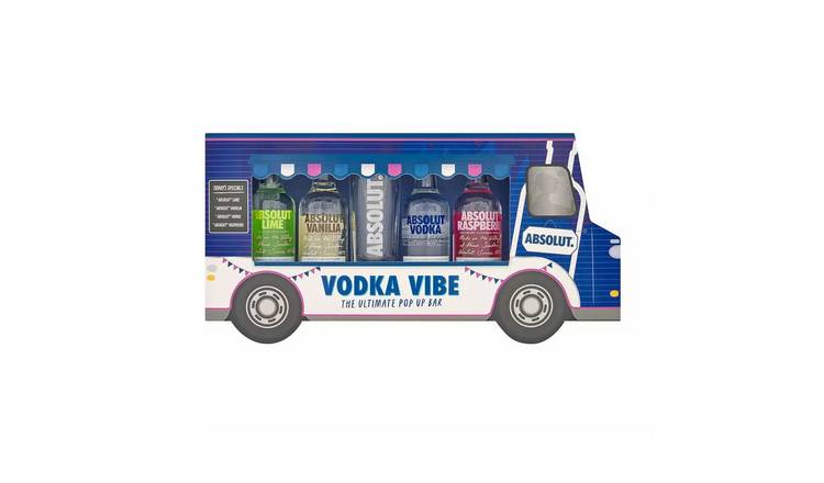 Absolut Vodka Vibe Pop Up Bar 4 x 5cl & Shot Glass