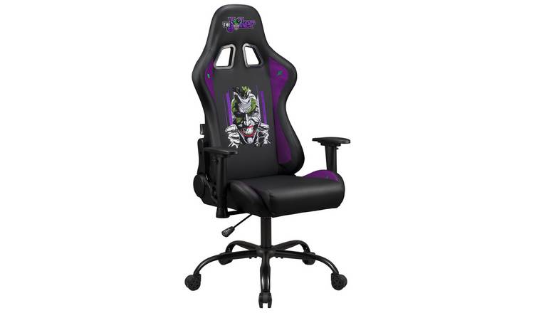 Subsonic The Joker Pro Gaming Chair - Black and Purple