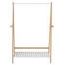 Argos home belvoir bamboo 2025 half size clothes rail