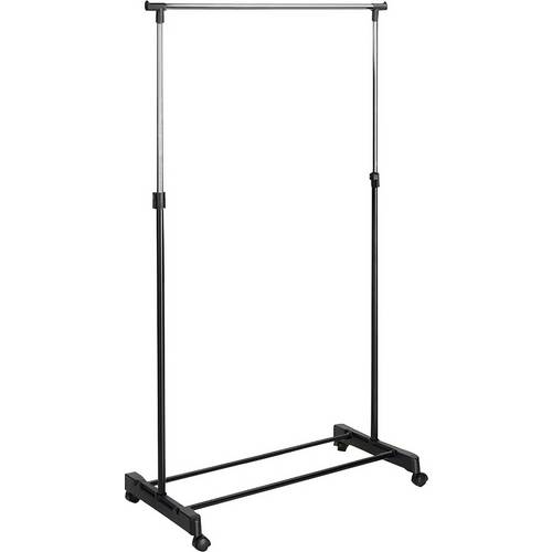 Buy Argos Home Adjustable Chrome Plated Clothes Rail Black Hanging