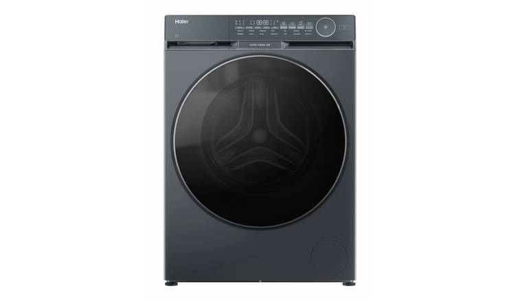 Haier HW120 B14387GUUK 12KG 1400 Washing Machine - Graphite