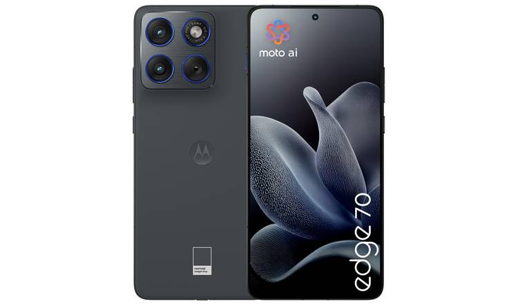 SIM Free Motorola edge 70 5G 512GB AI Phone - Gadget Grey