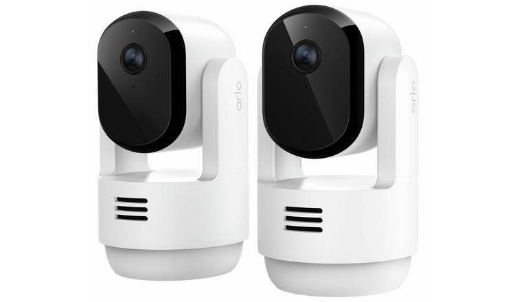 Arlo Essential 3 Pan/Tilt 2K Indoor Security Camera (2-Cam)