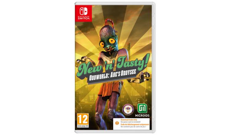 New 'n' Tasty! Oddworld: Abe's Oddysee Nintendo Switch Game