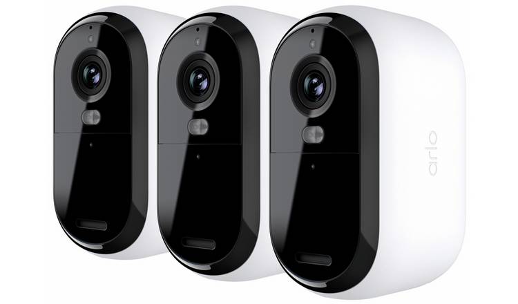 Arlo Essential 3 2K Outdoor Security Camera - Pack of 3