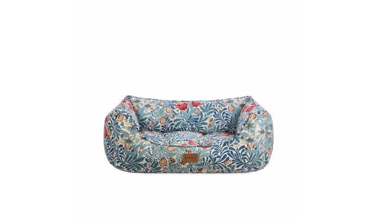 Morris & Co. Bower Print Square Pet Bed - Large