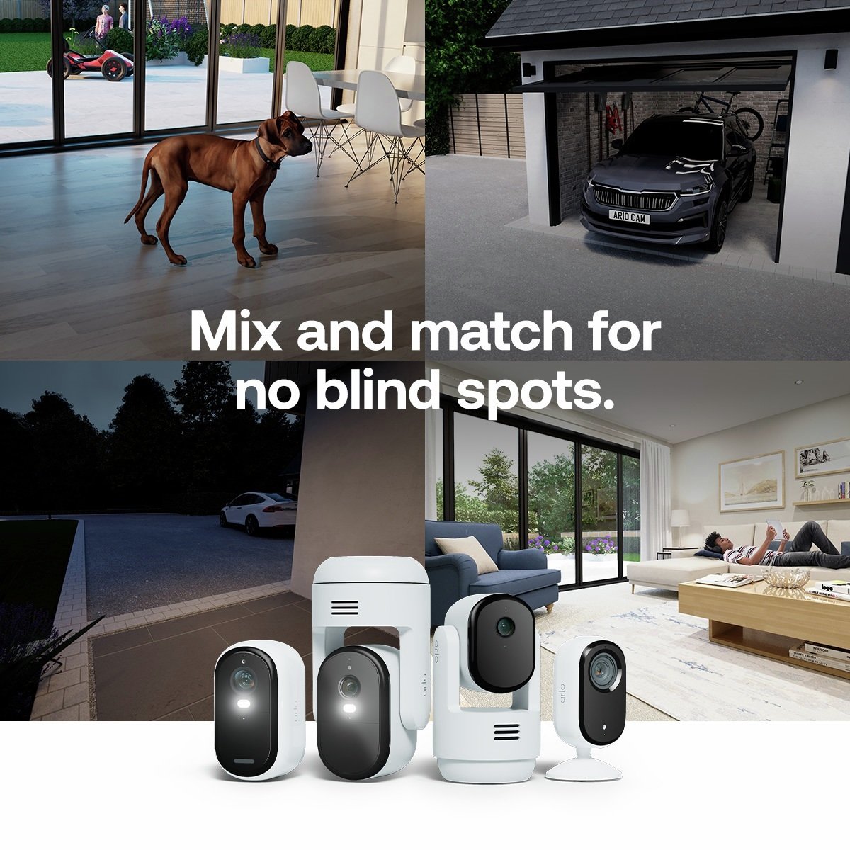 Buy Arlo Essential 3 XL 2K Security Camera - Pack of 2 | CCTV
