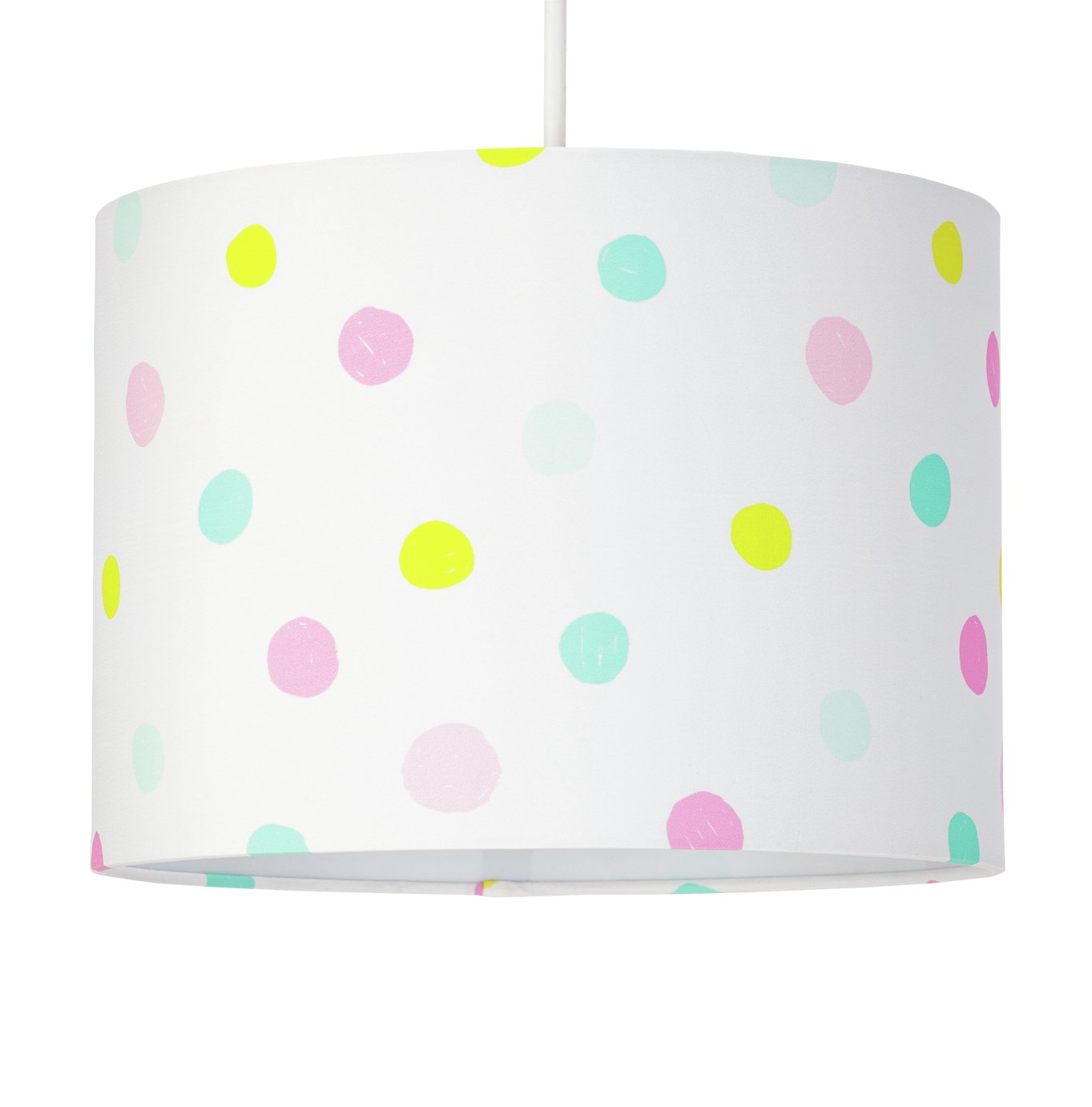 argos white lampshade