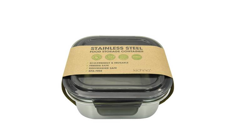 Zak Charcoal Stainless Steel Container
