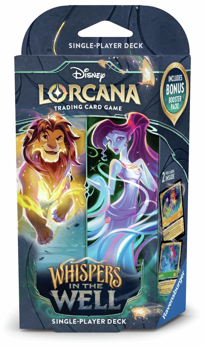 Buy Disney Lorcana TCG Starter Deck Trading Card | Trading cards and card  games | Argos