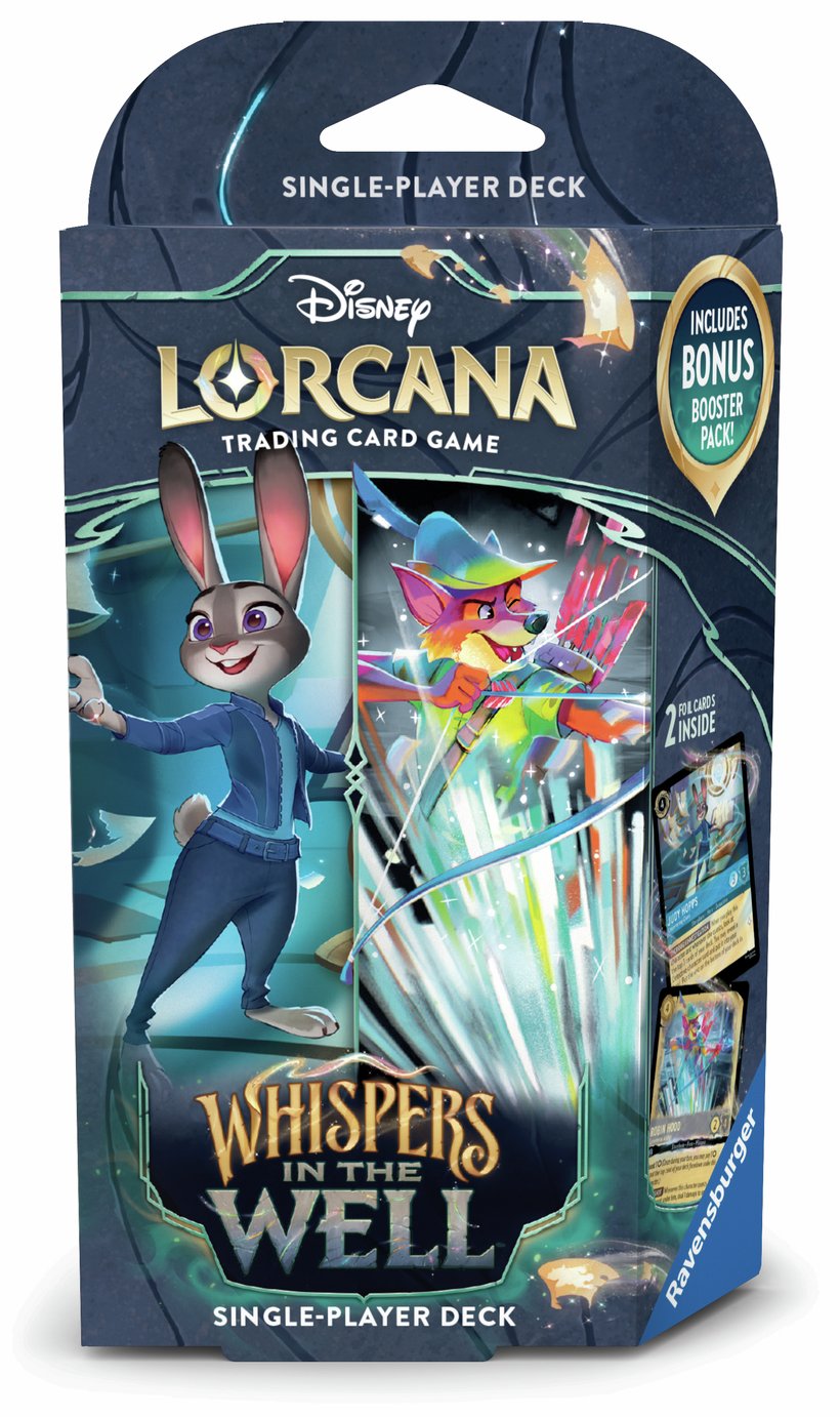 lorcana starter decks uk Disney TCG Deck Assortment- Wave 2 Dive into a welcoming gameplay experience designed for casual players and newcomers Disney Lorcana Trading Card Game