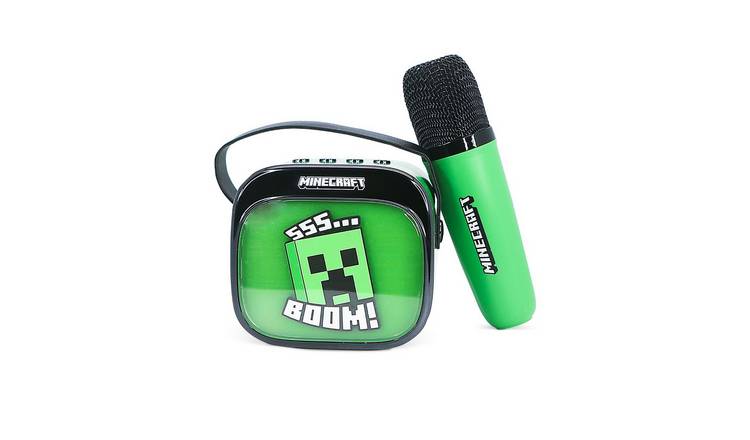 OTL Minecraft PopSing Wireless Karaoke Speaker & Microphone