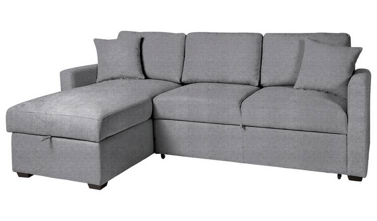 Habitat grey store sofa bed