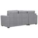 Buy Habitat Reagan Left Corner Fabric Storage Sofa Bed - Grey | Sofa ...