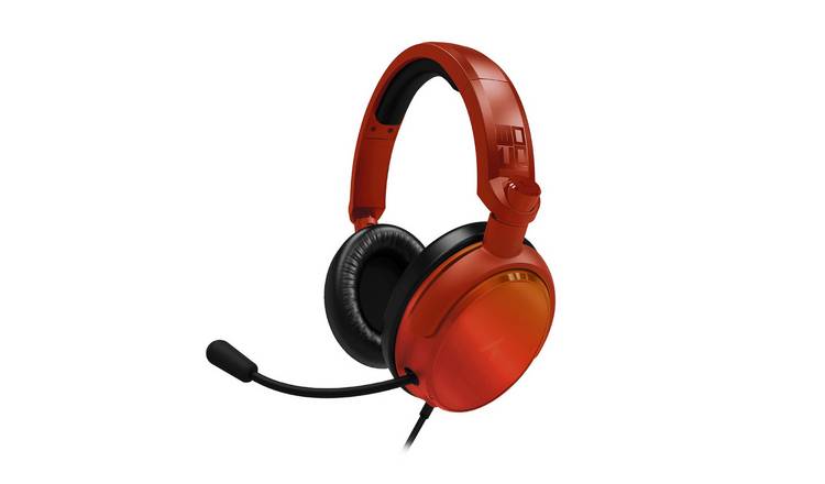 STEALTH C6-100 Gaming Headset STRIKE - Orange & Red