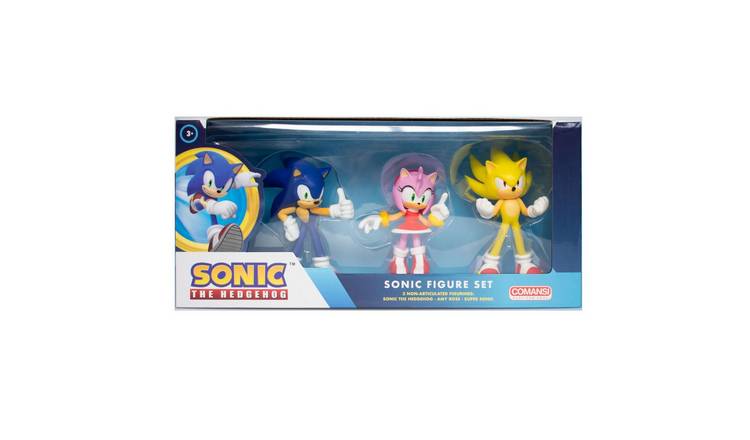 Comansi Sonic The Hedgehog Of 3 Action Figure Set