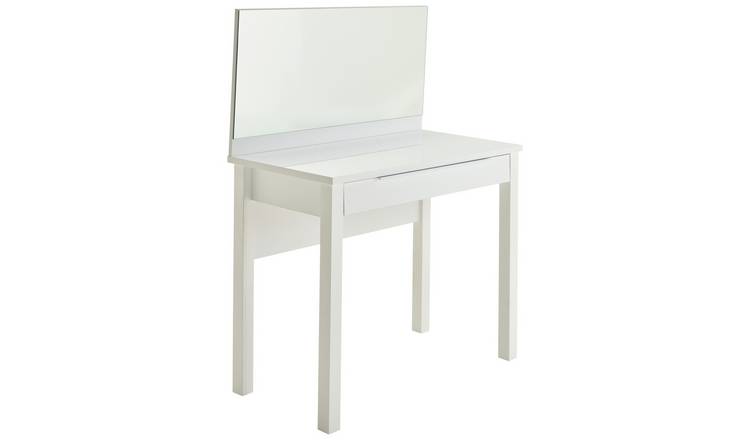 Argos Home Hallingford 1 Drawer Dressing Table - White Gloss