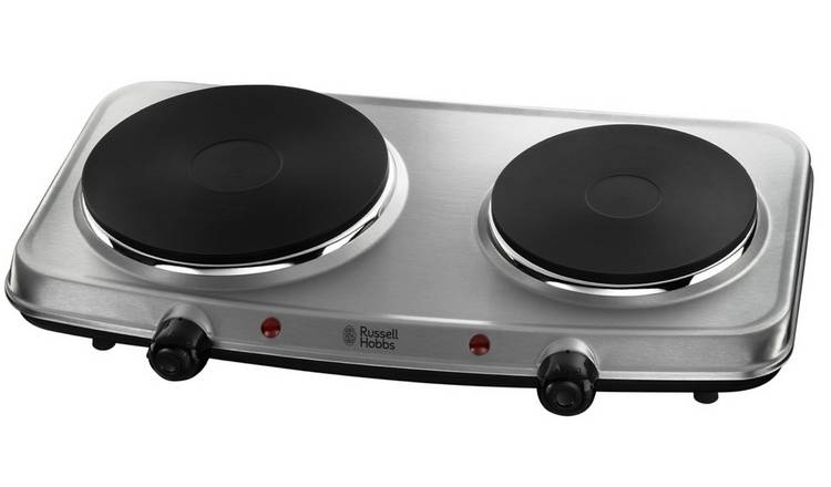 Russell Hobbs 15199 Double Boiling Ring Mini Hob - S/Steel