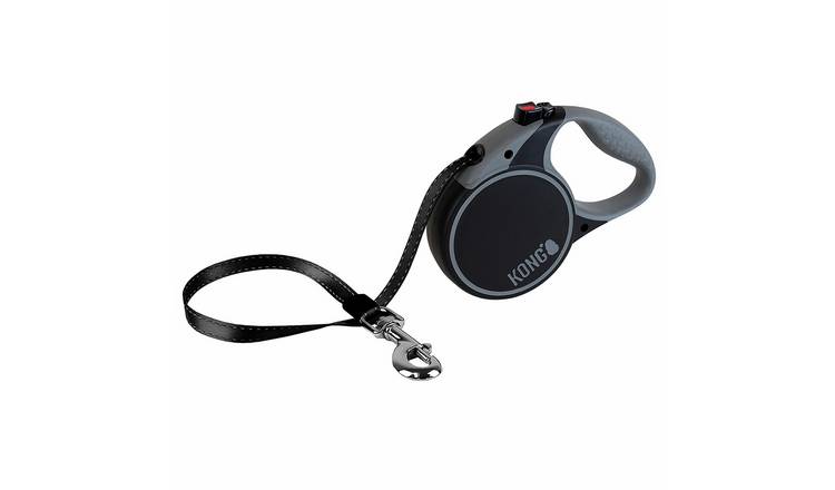 Kong Retractable 5M Dog Lead - Black