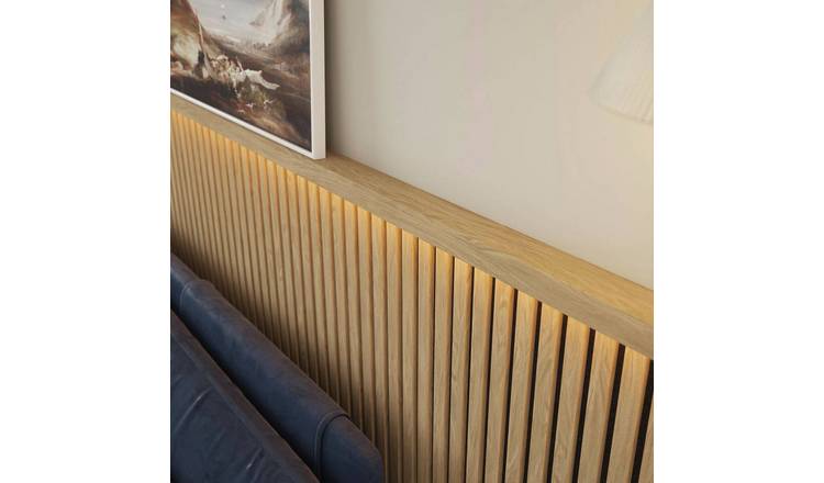 Kraus Natural Oak Wall Panel Top Cap - 1.8m