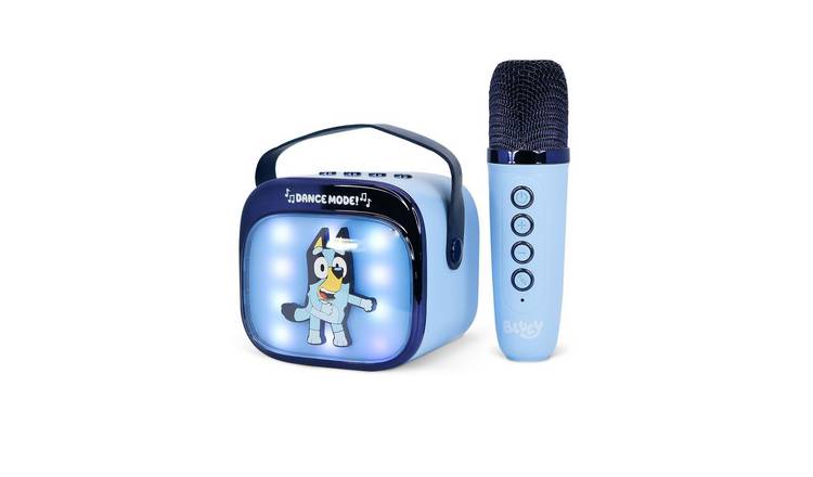 OTL Bluey Popsing LED Wireless Karaoke Speaker & Microphone