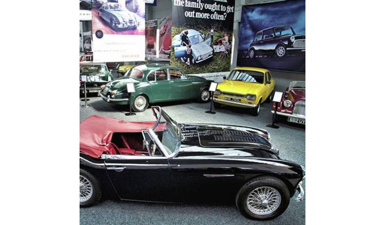 Buyagift 3 Cars Driving & Museum Entry For One Experience