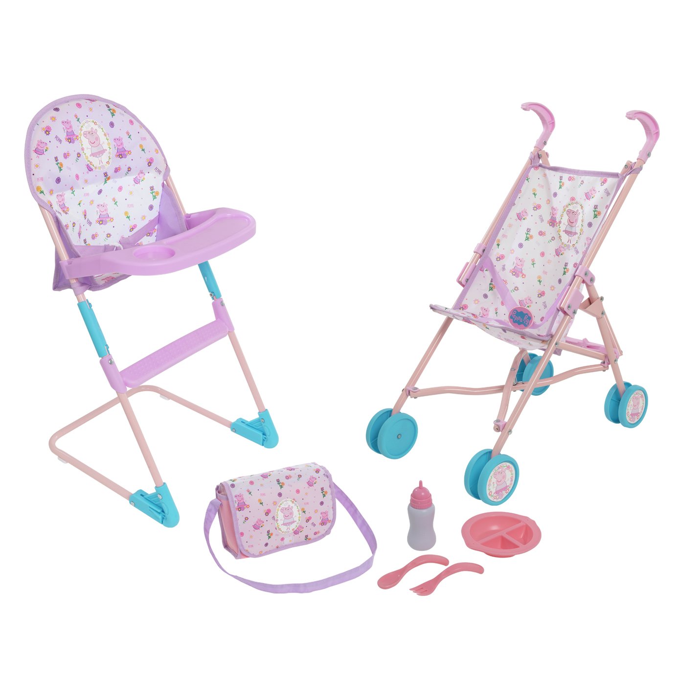 baby doll high chair argos