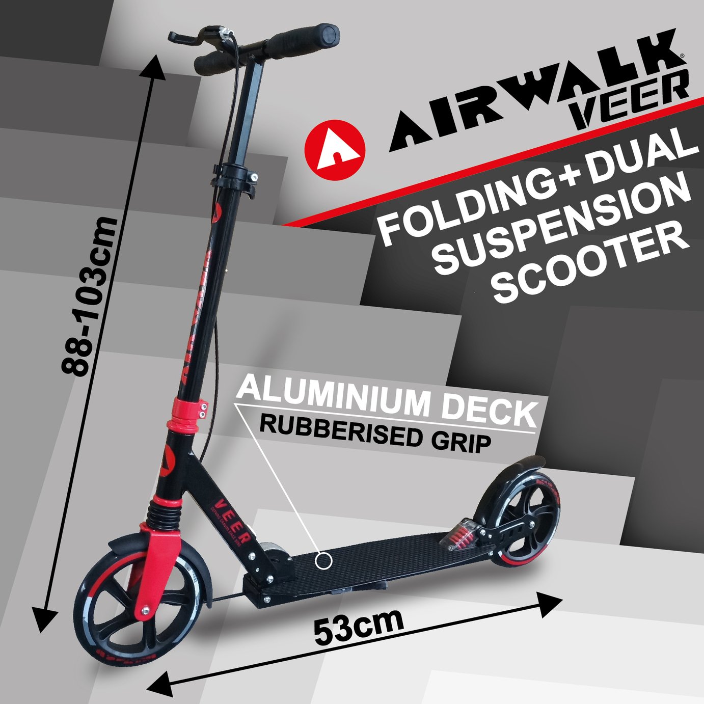 Airwalk Veer Suspension Scooter Reviews Updated August 2024