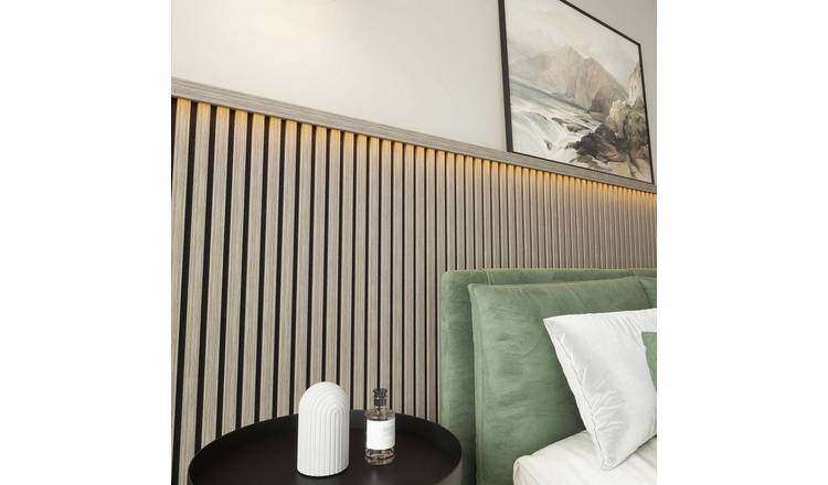 Kraus Alder Grey Wall Panel Top Cap - 1.8m