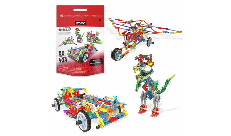 K'nex 408 Pieces 80 Model Deluxe Building Set