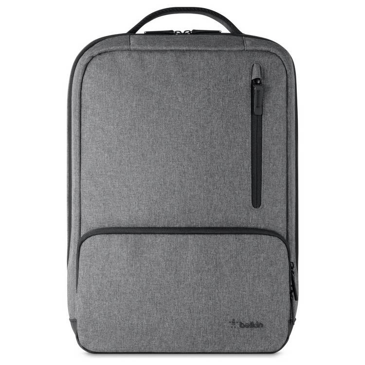 Belkin Classic Pro 15.6 Inch Laptop Backpack - Grey 0