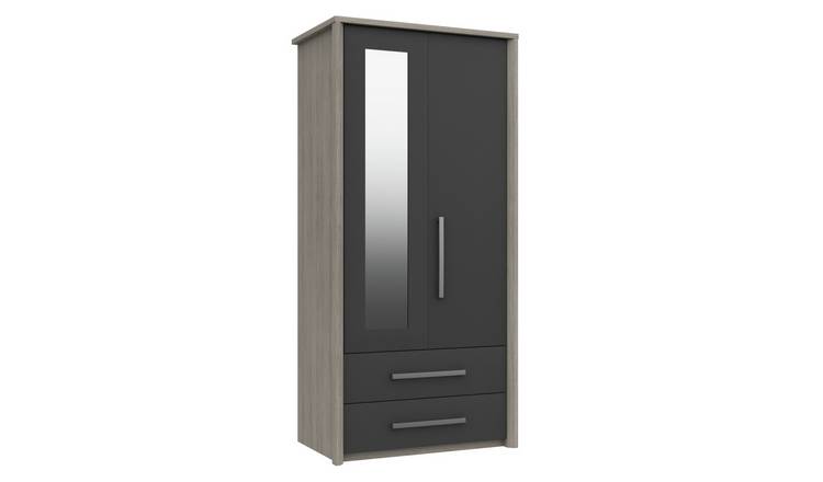 Argos 2 deals door mirrored wardrobe