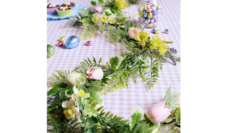 Argos Home Floral and Egg Easter Garland