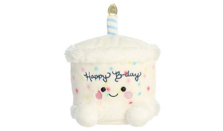 Palm Pals Happy Birthday Cake Soft Toy