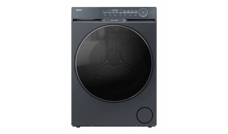 Haier HD100 CQ387GUUK 10KG Heat Pump Tumble Dryer - Graphite