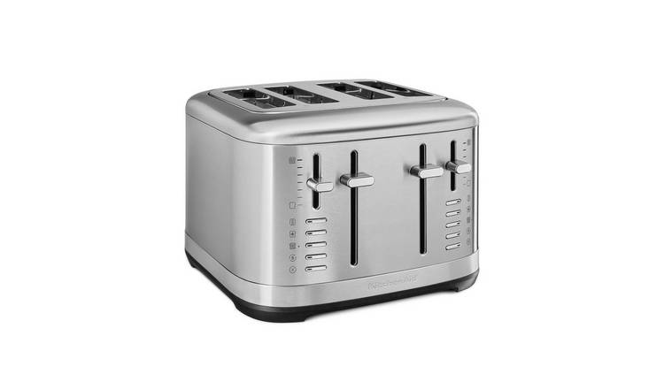 KitchenAid 5KMT4109BSX 4 Slice Toaster - Stainless Steel