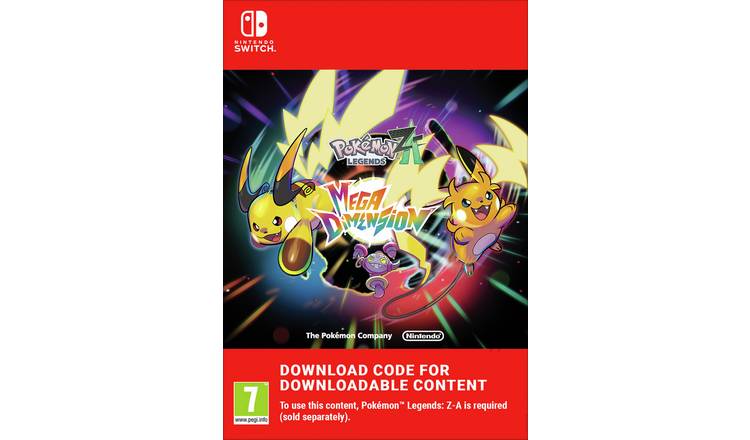 Pokémon Legends Z-A Mega Dimension DLC Switch Game
