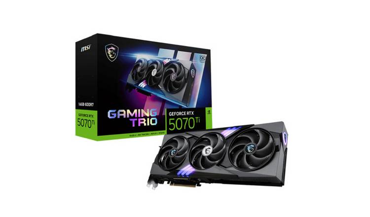 MSI GeForce RTX 5070 Ti 16GB Gaming Trio OC Graphics Card