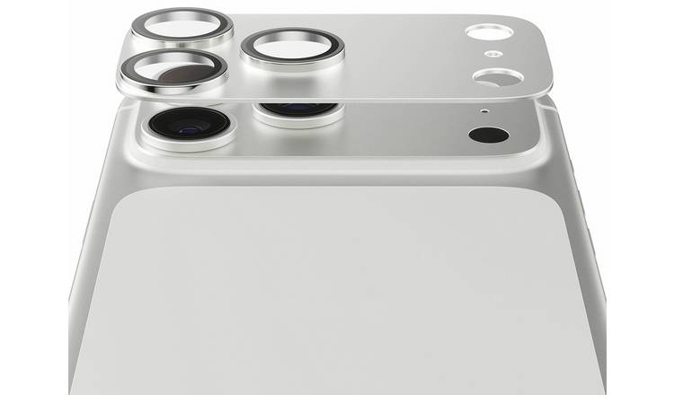 PanzerGlass FENDER iPhone 17 Pro Camera Protector - Silver