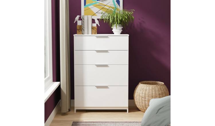 Welcome Orillia 4 Drawer Chest - White