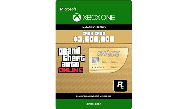 Gta online xbox clearance shark cards