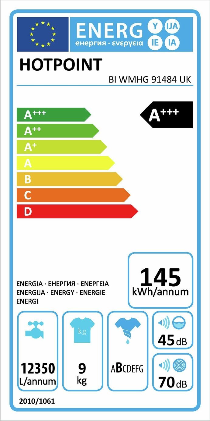 Hotpoint BIWMHG91484 9KG Integrated Washing Machine Review