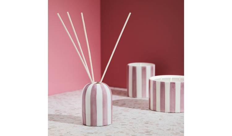 Habitat 150ml Ceramic Reed Diffuser - Pink Pepper & Cassis 