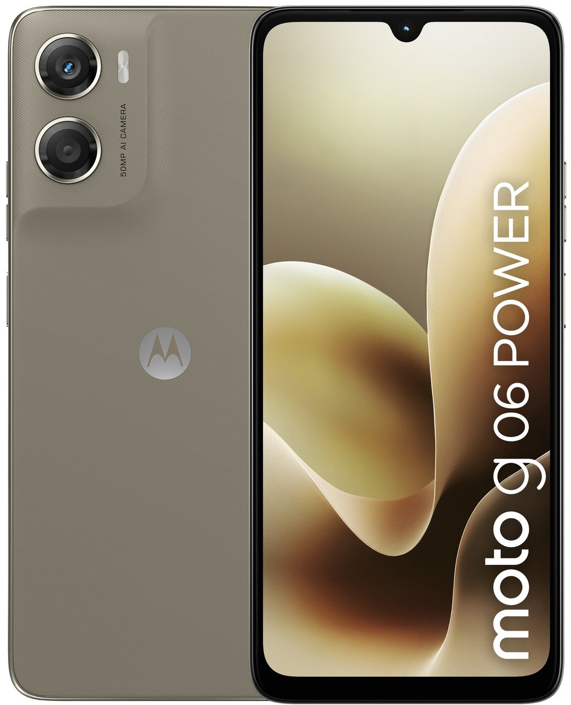 Buy SIM Free Motorola g06 POWER 64GB AI Phone - Laurel Oak | SIM